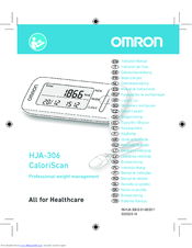 Omron HJA-306 CaloriScan Instruction Manual