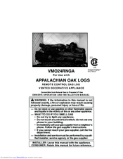 EmberGlow VMO24RNGA Owner's Operation And Installation Manual