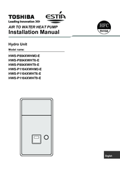 Toshiba HFC series Installation Manual