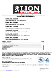LION 75000LP Instruction Manual