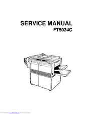 Ricoh FT5034C Service Manual