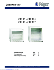 Frigor CIF 127 User Manual