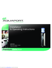 Aquaport AQP-WCS Installation & Operating Instructions Manual