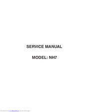 New Home NH7 Service Manual