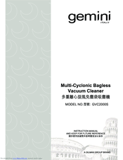 Gemini GVC2000S Instruction Manual