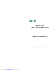Quick 3202 Operation Manual