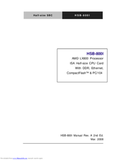 EMAC HSB-800I User Manual