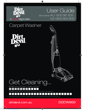 Dirt Devil DDCW600 User Manual