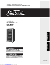 Sunbeam SBWC033A1S Owner's Use And Care Manual