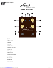 BENADO EFFECTS Adverb User Manual