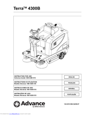 Nilfisk-Advance Terra 4300B 908 4309 010 Instructions For Use Manual