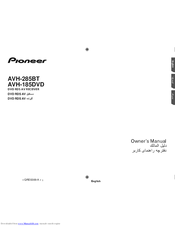 Pioneer AVH-285BT Owner's Manual