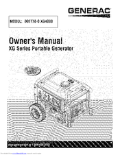 Generac Power Systems 005778-0 Owner's Manual