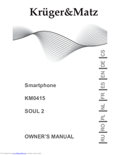 Kruger&Matz KM0415 SOUL 2 Owner's Manual