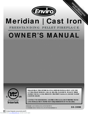 Enviro Meridian Cast Iron Owner's Manual