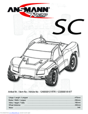 ANSMANN SC Manual