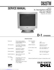 Dell D825TM Service Manual
