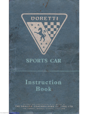 Swallow Doretti Instruction Book