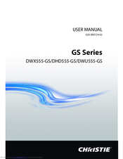 Christie DWX555-GS User Manual