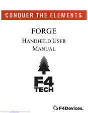 F4Devices FORGE F4 tech User Manual