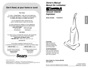 Kenmore 116.30701C Owner's Manual