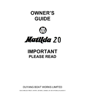 OUYANG MATILDA 20 Owner's Manual