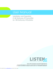 Listen LT-82 User Manual