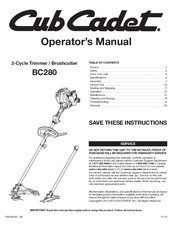 Cub Cadet Ss270 Manuals Manualslib