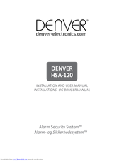 Denver HSA-120 Installation And User Manual