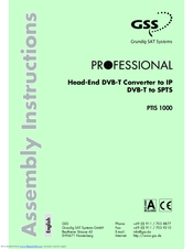GSS PTIS Assembly Instructions Manual
