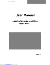 Vaid HT-842 User Manual