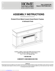 Home Decorators WSFP59ECHD-2 Assembly Instructions Manual