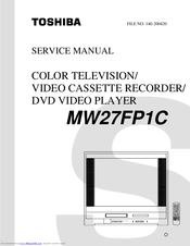 Toshiba MW27FP1C Service Manual