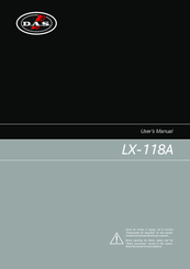 DAS LX-118A User Manual