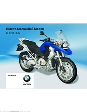 BMW 2012 R 1200 GS Rider's Manual