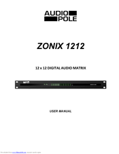 Audiopole ZONIX 1212 User Manual