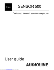 AUDIOLINE SENSOR 500 User Manual