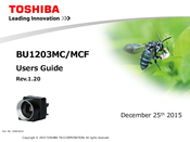 Toshiba BU1203MCF User Manual