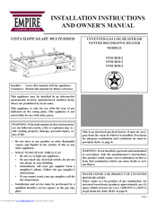 Empire VFSUR24-2 Installation Instructions And Owner's Manual