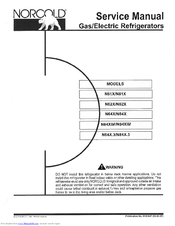 Norcold N64X.3 Service Manual