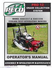 Peco Pro 12 Operator's Manual