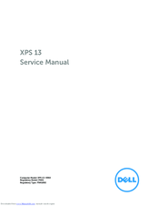 Dell XPS 13-9350 Service Manual