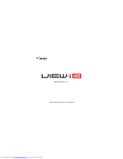 Avic View-i HD User Manual