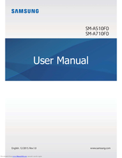Samsung SM-A510FD User Manual