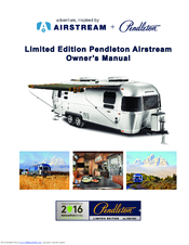 Airstream Pendleton Owner's Manual