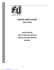F&U MP5928 User Manual