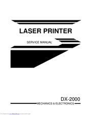 Brother DX-2000 Service Manual