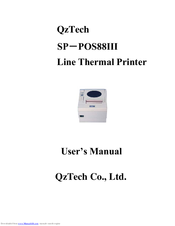 SPRT SP-POS88III User Manual