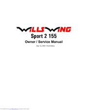 Wills Wing Sport 2 155 Owner's Service Manual