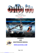 Quick Outdo 600 Sport Assembly And Maintenance Manual